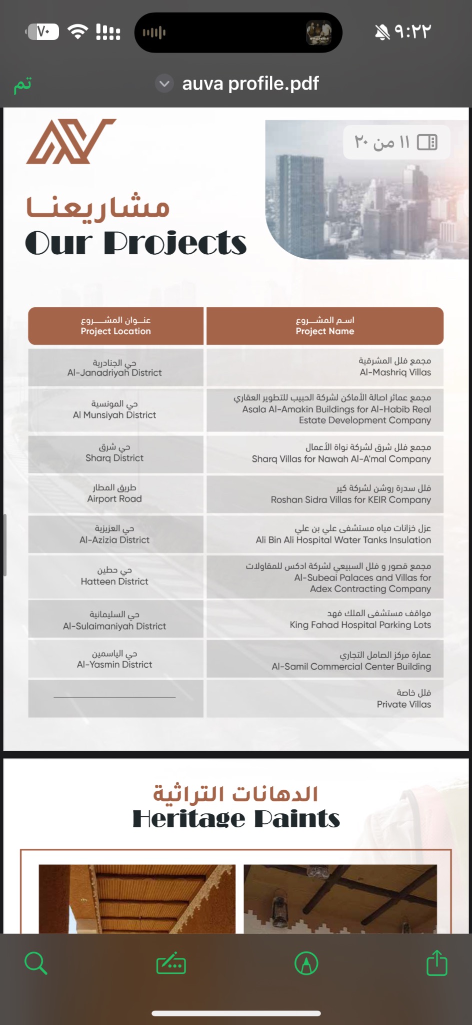 مشاريع سكنية